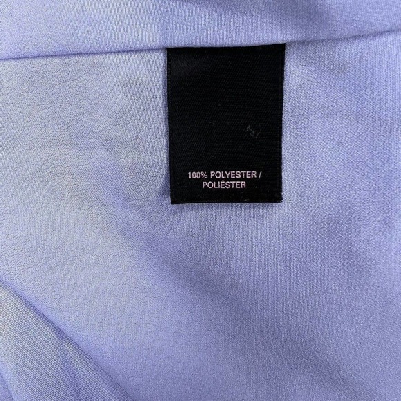 Victoria's Secret Women's Purple Floral Sleeveless V-Neck Babydoll Dress Sz L - Picture 5 of 8